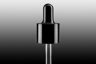 Zakraplacz dwuściankowy PP z pipetą szklaną o gwincie 20/415