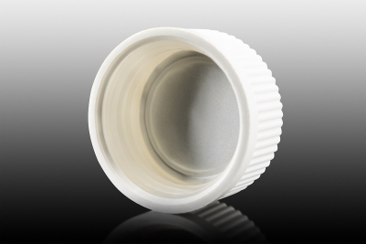 Nakrętka PP bezpieczna o gwincie 28/410 z uszczelką indukcyjną