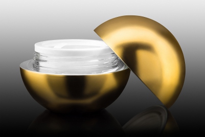 Słoik kulisty akrylowy z termosem 30 ml, malowany od zewnatrz