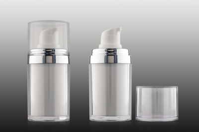 Okrągła butelka airless 15...