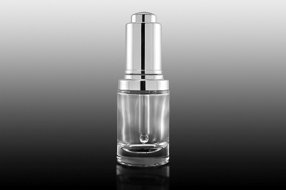Butelka 15ml ze srebrnym kołnierzem