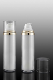 Okrągła butelka airless 75 ml