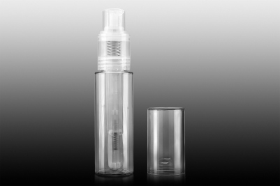 Butelka PET 60 ml z pompką do pudrów PP