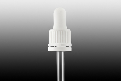 Zakraplacz pipetą szklaną...