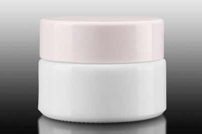 Słoik ze szkła opalowego z nakrętką ABS