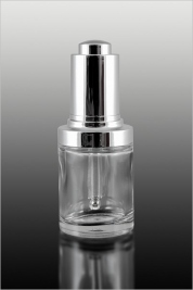 Butelka 30 ml ze srebrnym kołnierzem