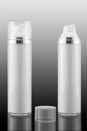 Okrągła butelka airless 75...