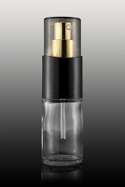 Butelka szklana eliptyczna...