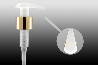 Pompka dozująca o gwincie 24/410 z aluminiowym kołnierzem