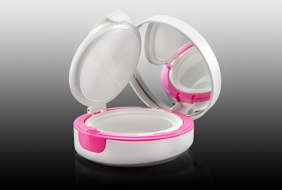 Opakowanie okrągłe na puder/róż prasowany lub sypki/kulki