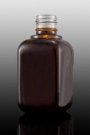 Butelka kwadratowa szklana 