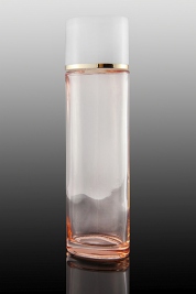 Butelka szklana eliptyczna