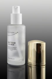 Butelka szklana eliptyczna