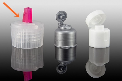 Nakrętka typu disc-top 24/410