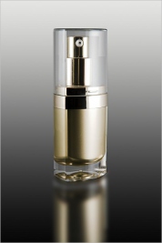 Butelka trójkątna z pompką