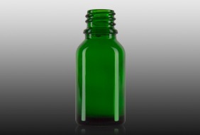 Zielone butelki szklane 